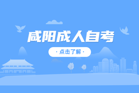 咸陽成人自考準考證打印入口
